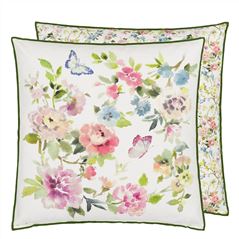 Fiore D'acqua Peony Cotton Cushion